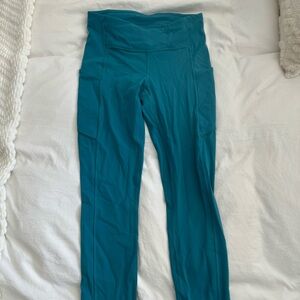 Lululemon fast and free high-rise tight with pockets